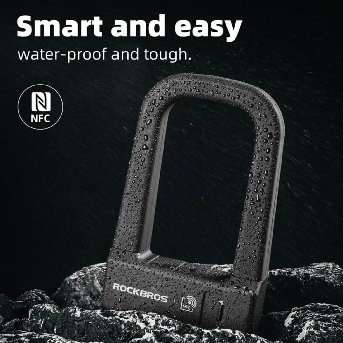 Bicycle Smart Lock NFC Aluminum Alloy U-Lock