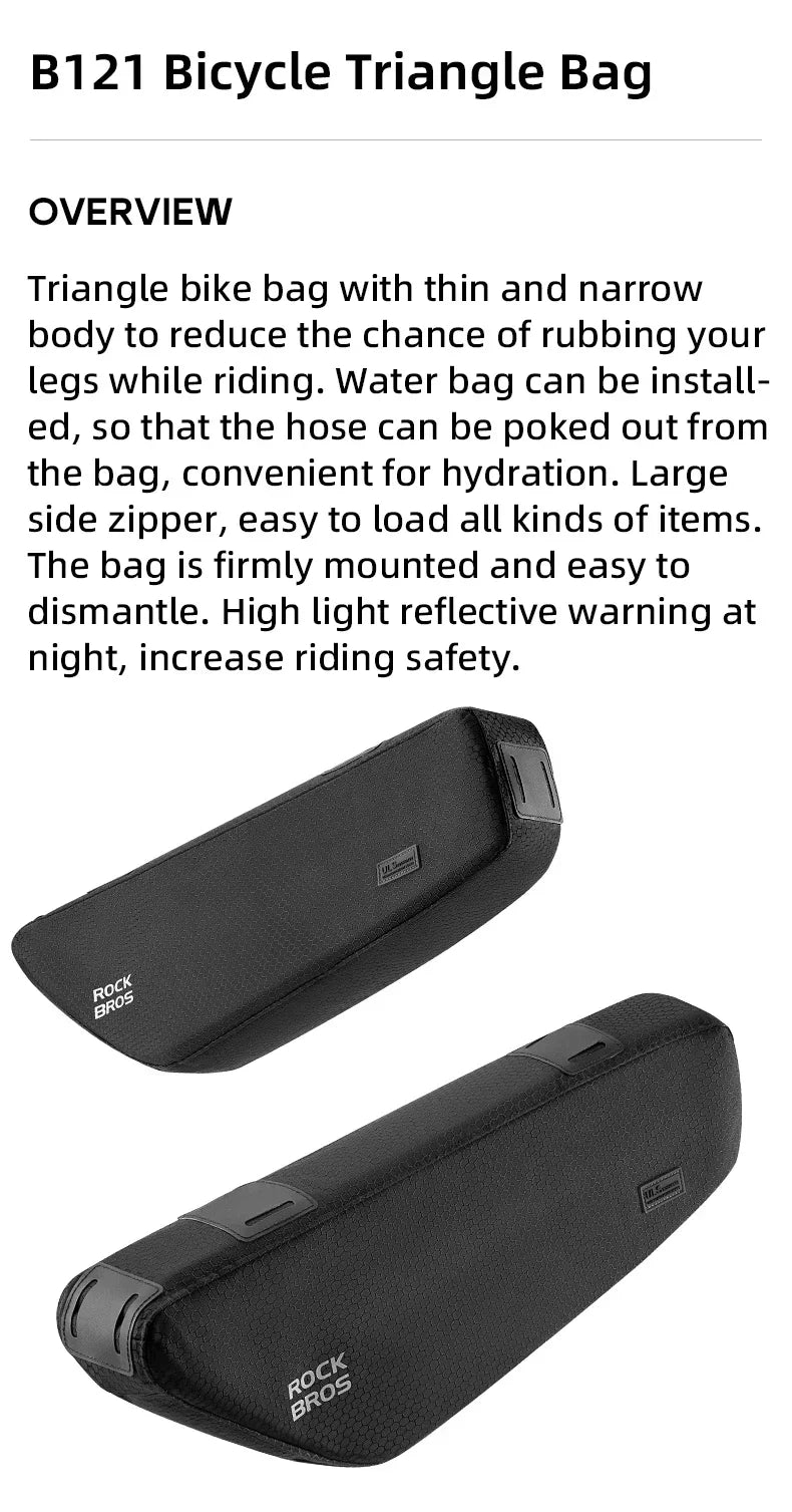 Rainproof Bicycle Frame Bag