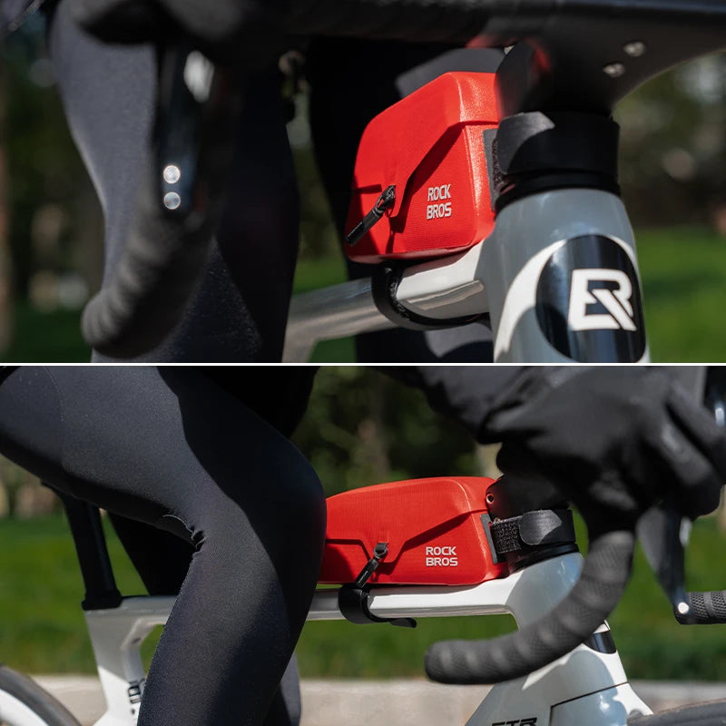 Waterproof Strong Magnetic Flip Cover Bicycle Bag