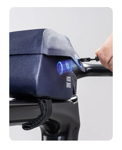 Waterproof Strong Magnetic Flip Cover Bicycle Bag